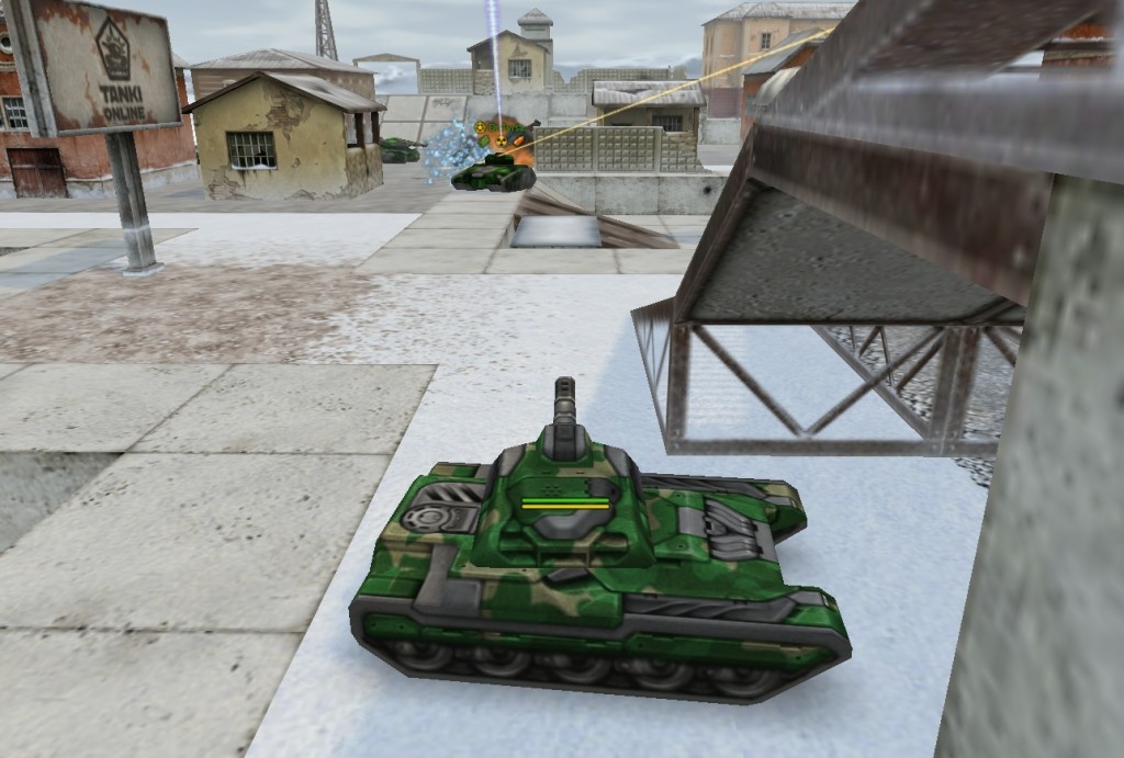Вико-гром на полигоне в танках онлайн
